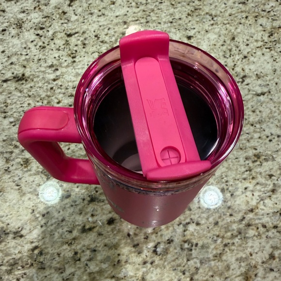 Stanley Hot Pink Drinkware with Mickey Mouse Custom Design - Picture 3 of 3